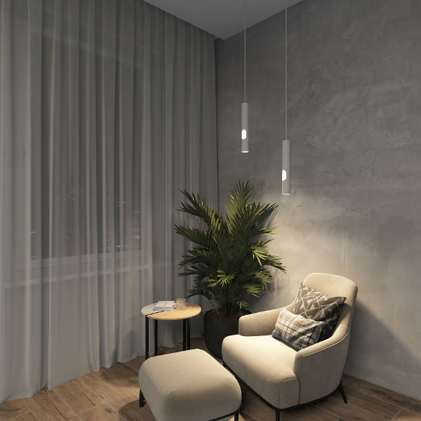 Светильник подвесной Aero DK4045-WH