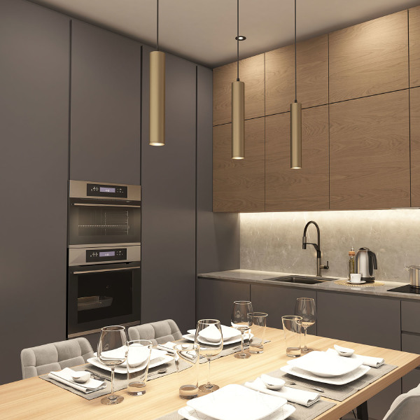 Светильник подвесной Tube DK4050-BG