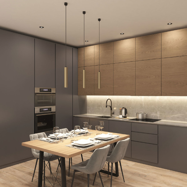 Светильник подвесной Tube DK4050-BG