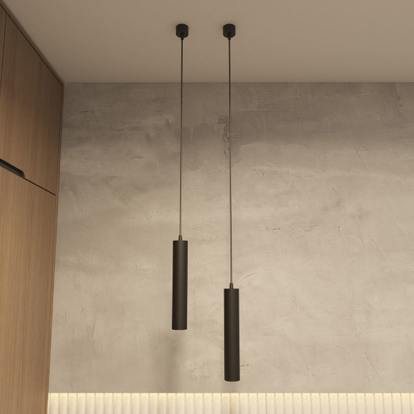 Светильник подвесной Tube DK4050-BK