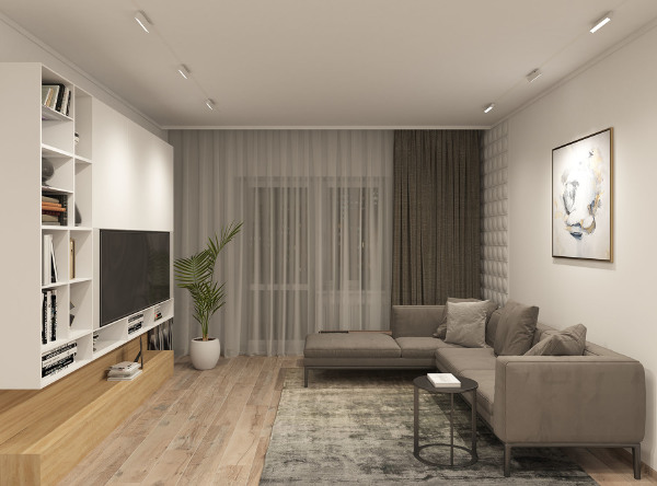 Трековый светильник Smart Linear DK8009-WH