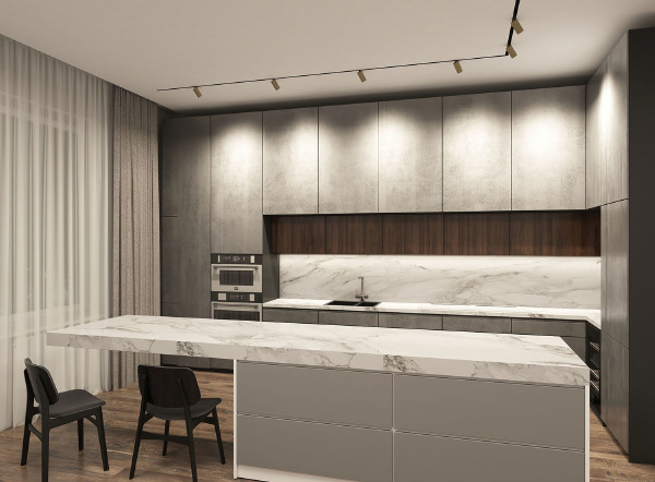 Трековый светильник Smart Spot DK8010-BG