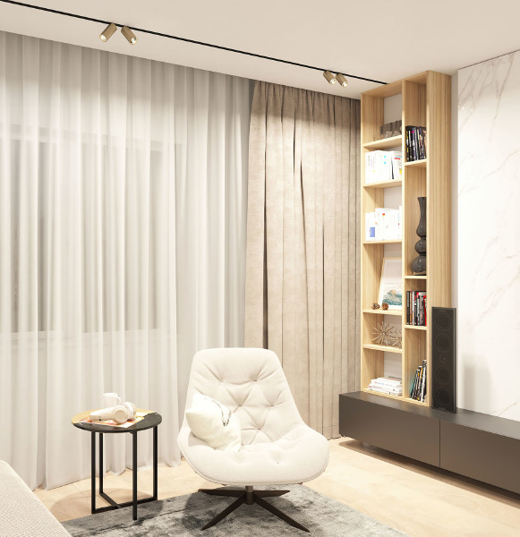 Трековый светильник Smart Spot DK8012-BG