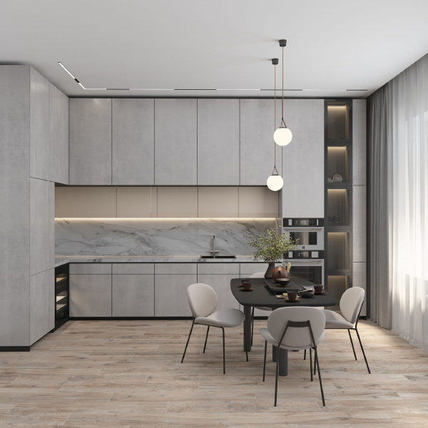 Трековый светильник Smart Linear DK8014-BK