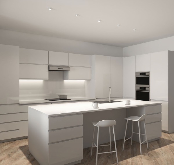 Встраиваемый светильник Rond DK3120-WH