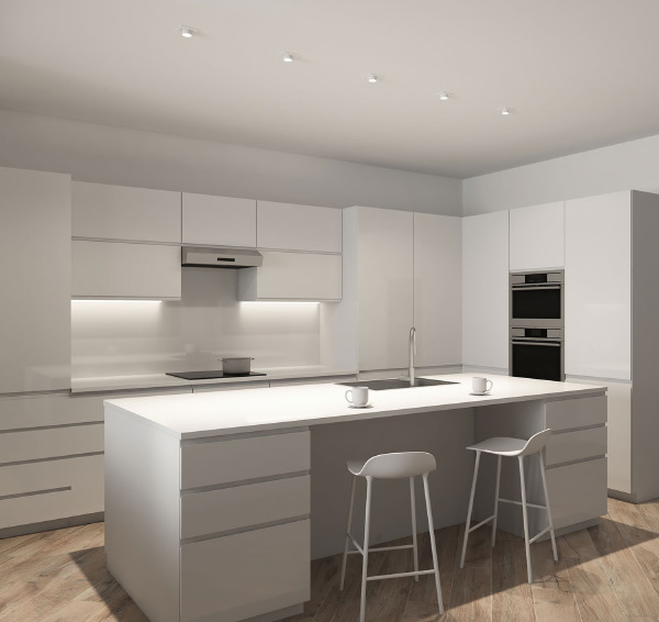 Встраиваемый светильник Rond DK3121-WH
