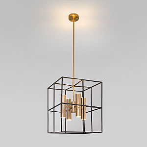 Люстра на штанге Adamson 70142/8 латунь