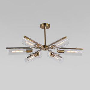 Потолочная люстра Trompeta 70144/6 латунь