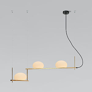 Светильник подвесной Stair 70145/3 латунь