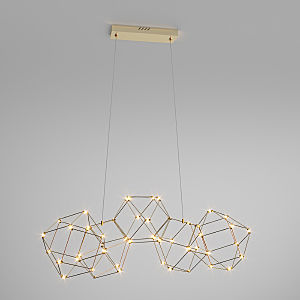 Подвесная люстра Uma 90168/5 медь