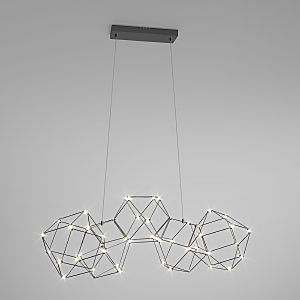 Подвесная люстра Uma 90168/5 черный жемчуг