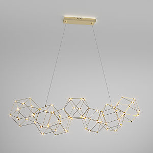 Подвесная люстра Uma 90168/7 медь