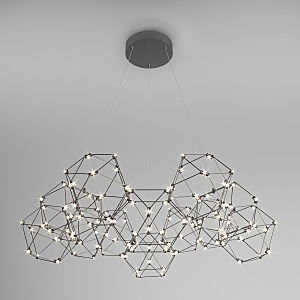 Подвесная люстра Uma 90169/12 черный жемчуг