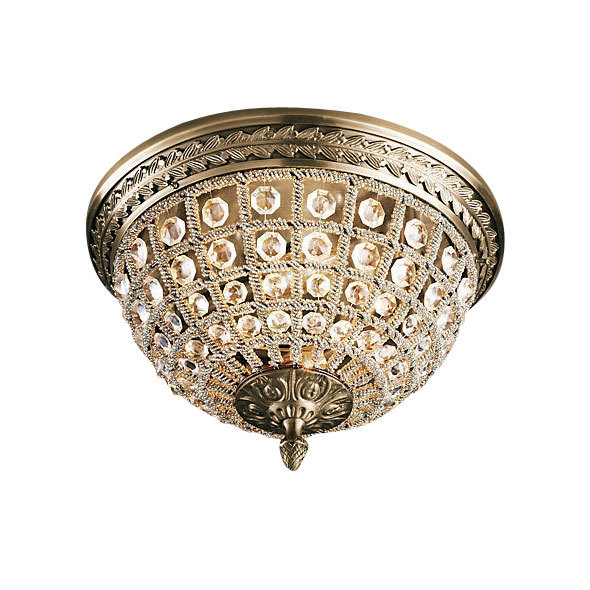 Светильник потолочный 19th c. Casbah KR0108W-2 antique brass