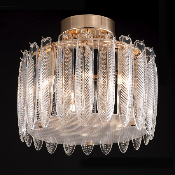 Потолочная люстра Piuma MX22027002-D45 light rose gold