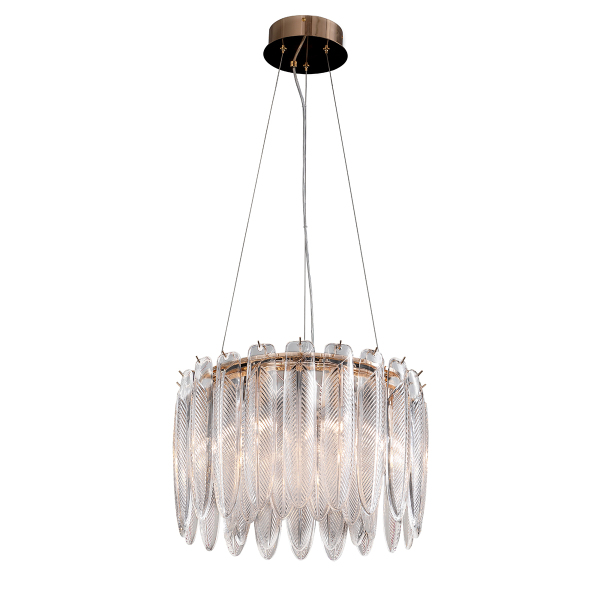 Подвесная люстра Piuma MD22027002-D45 light rose gold