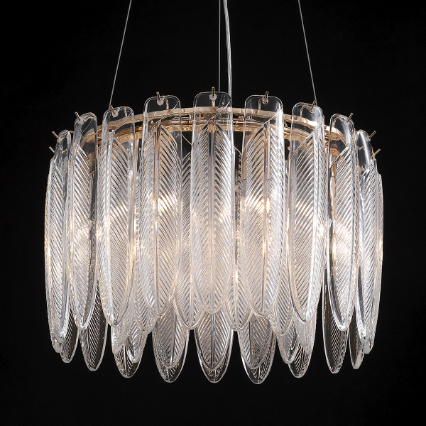 Подвесная люстра Piuma MD22027002-D45 light rose gold