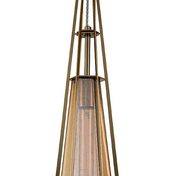 Светильник подвесной Vista V000318 11012/A/1P Amber