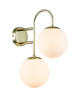 Настенное бра Voga V000328 13017/2W Gold