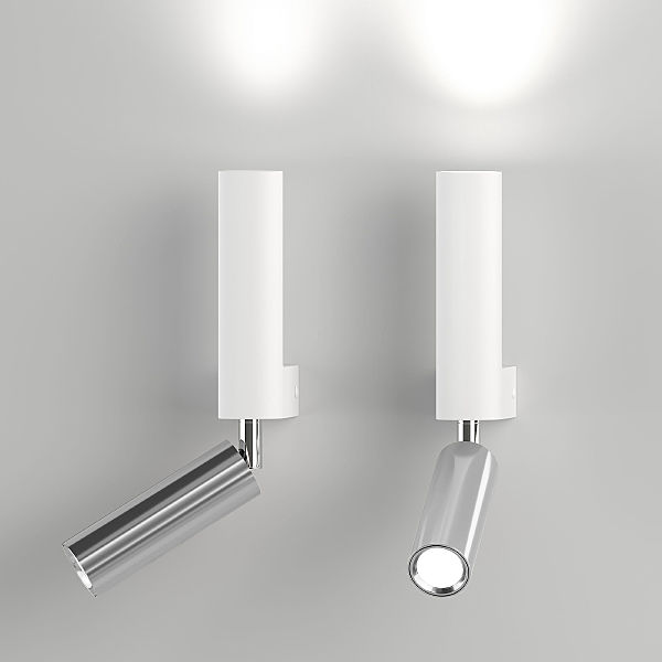 Настенный светильник Pitch 40020/1 LED белый/хром