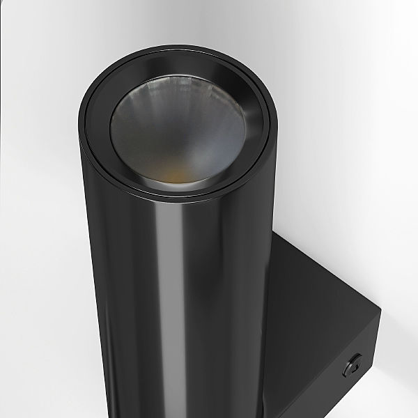 Настенный светильник Pitch 40020/1 LED черный жемчуг
