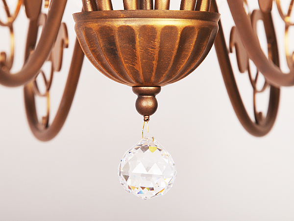 Подвесная люстра Doge Luce 520L12GD