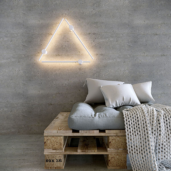 Настенный светильник Cane Cane LED белый (MRL LED 1121)