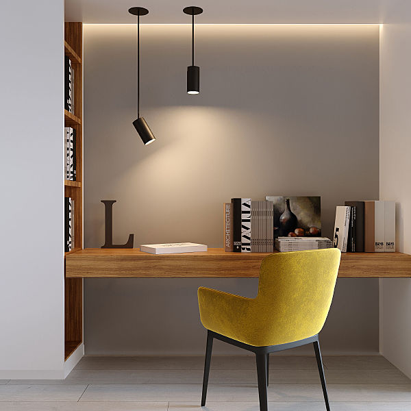 Встраиваемый светильник Drop Drop 8W черный (50222 LED)