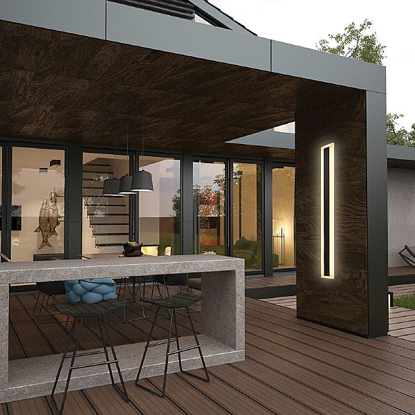 Уличный настенный светильник Миконос 48019