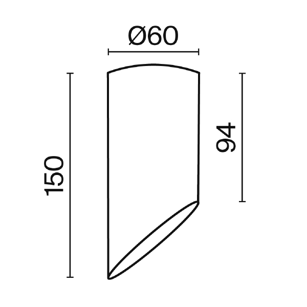 Накладной светильник Lipari C044CL-01-15GU10-W