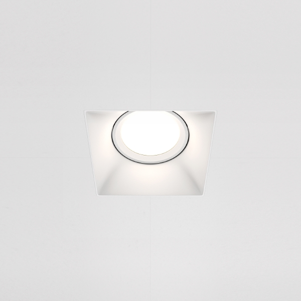 Встраиваемый светильник Dot DL042-01-SQ-W