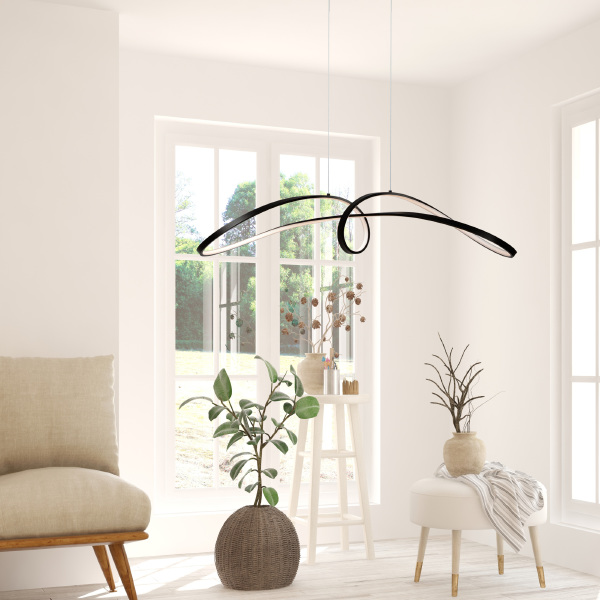 Подвесная люстра Curve MOD156PL-L52B4K