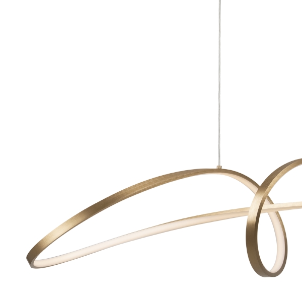 Подвесная люстра Curve MOD156PL-L52G4K