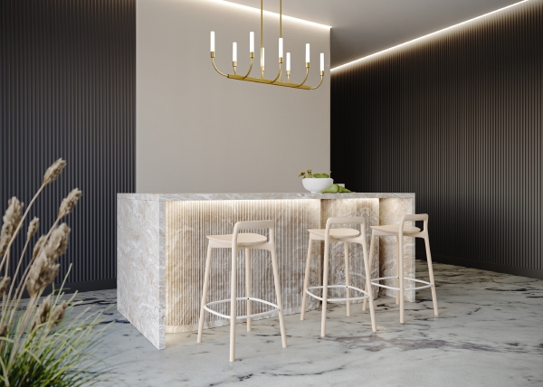 Люстра на штанге Deja Vu MOD423CL-08C