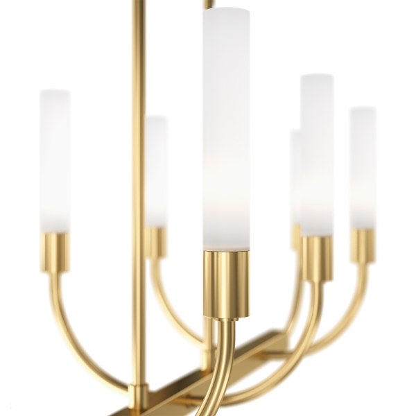 Люстра на штанге Deja Vu MOD423CL-08C