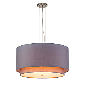 Подвесная люстра Nebbia 13020/3P Nickel V000353