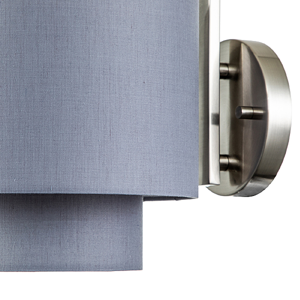 Настенное бра Nebbia 13020/1W Nickel V000355