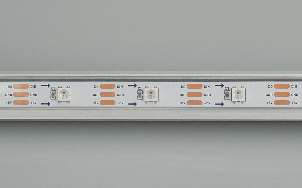 LED лента SPI герметичная 022204