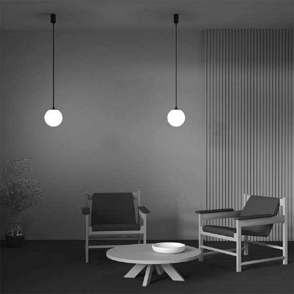 Светильник подвесной LUNA P039PL-5W3K-20-B