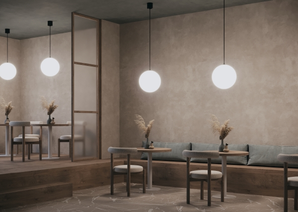 Светильник подвесной LUNA P039PL-5W3K-20-B