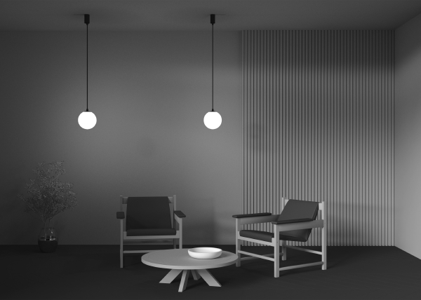 Светильник подвесной LUNA P039PL-5W3K-20-B