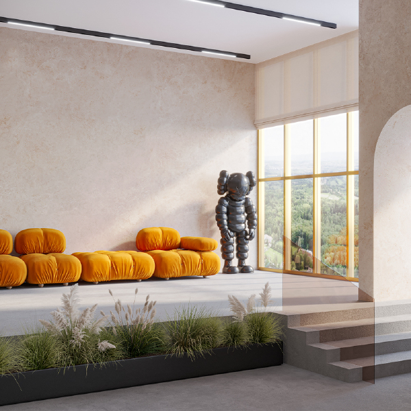 Трековый светильник Basis Gravity TR074-2-20W4K-B