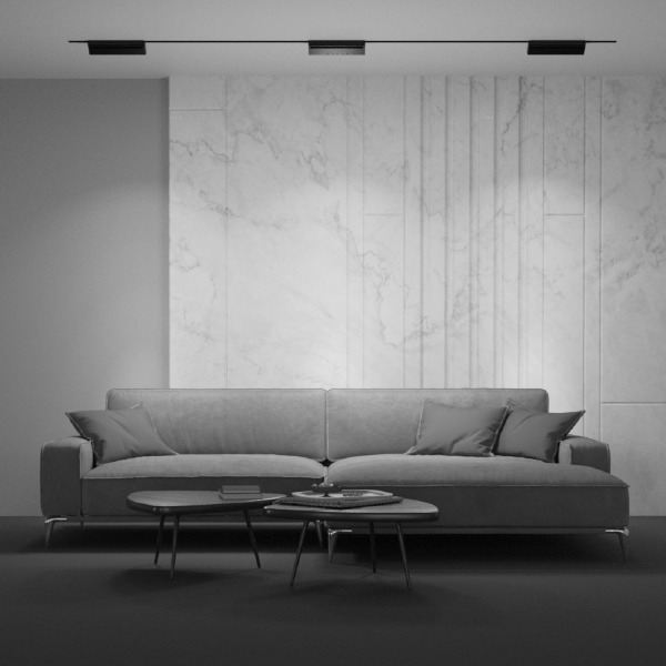 Трековый светильник Basis Rot Gravity TR075-2-20W3K-B