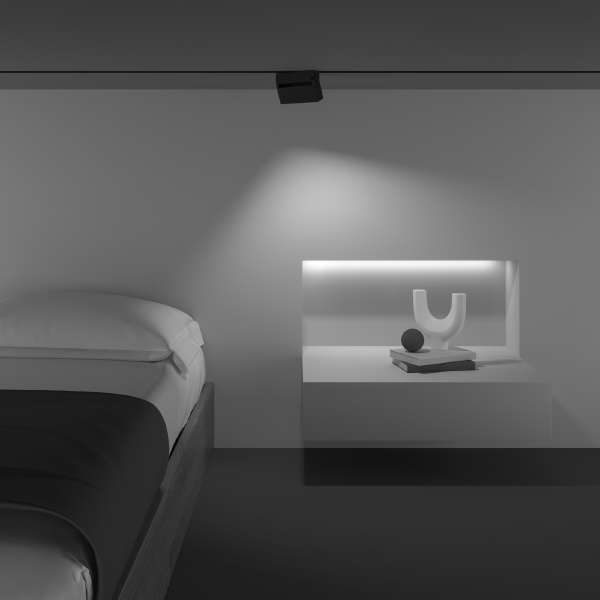 Трековый светильник Points Rot Gravity TR077-2-10W3K-B