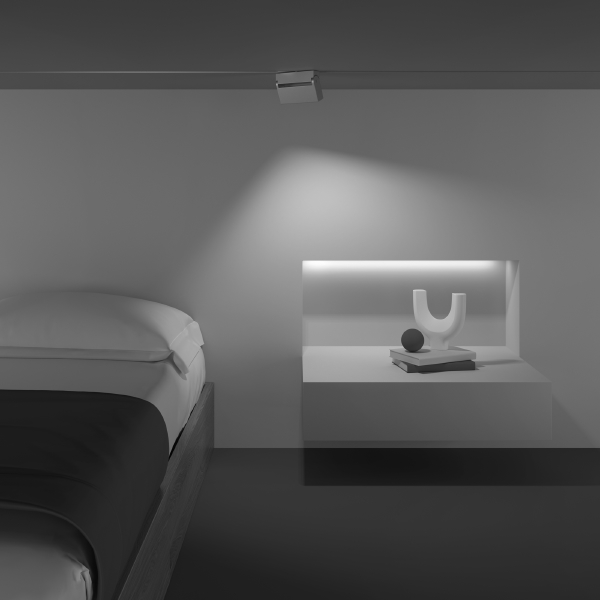 Трековый светильник Points Rot Gravity TR077-2-10W4K-W