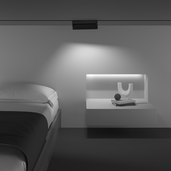 Трековый светильник Points Rot Gravity TR077-2-20W3K-B