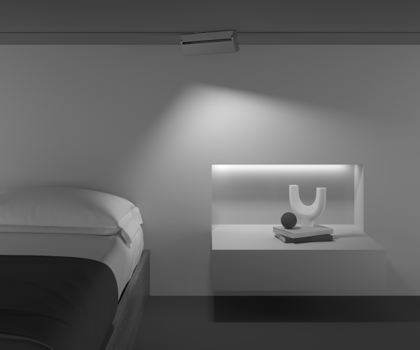 Трековый светильник Points Rot Gravity TR077-2-20W3K-W