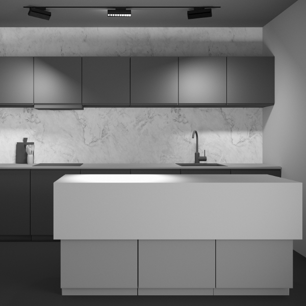 Трековый светильник Points Rot Gravity TR077-2-20W4K-B