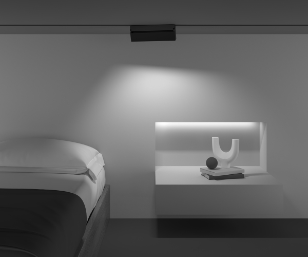 Трековый светильник Points Rot Gravity TR077-2-20W4K-B