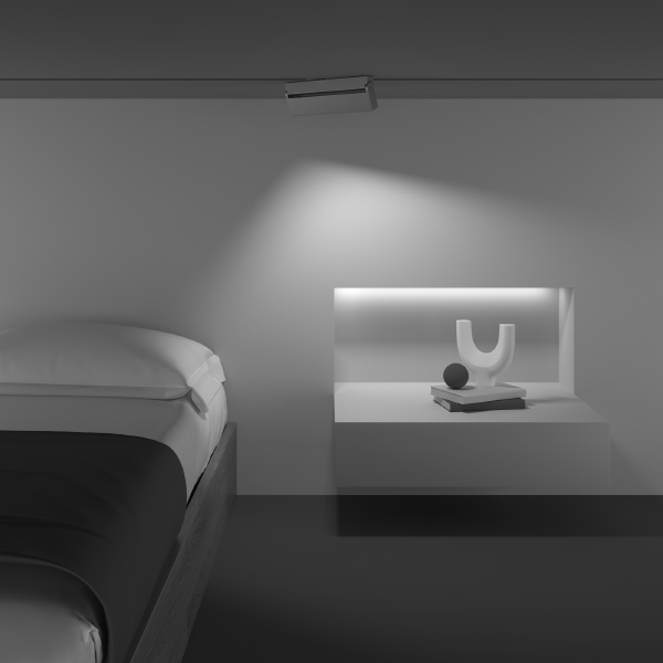 Трековый светильник Points Rot Gravity TR077-2-20W4K-W